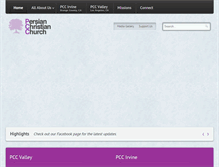 Tablet Screenshot of persianchristianchurch.org